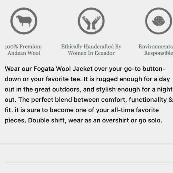 Remu midnight blue Fogata Men's wool jacket size XL - Picture 7 of 7